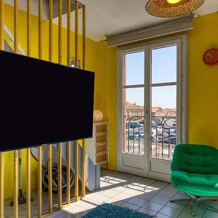 Le Duplex Des Halles-balcon & Clim Apartamento *